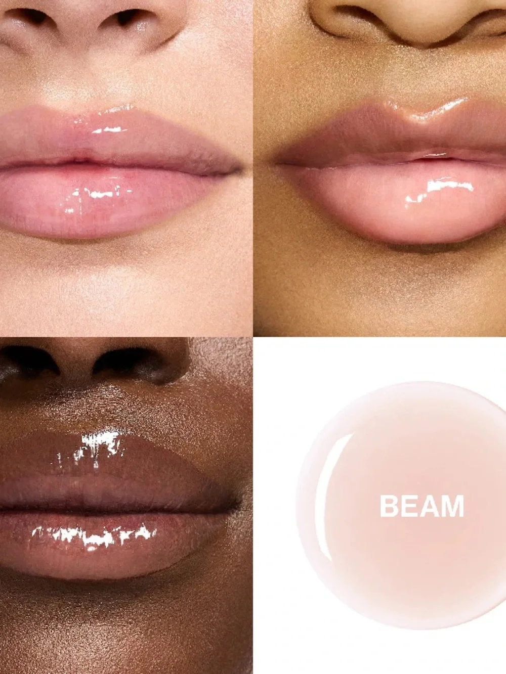 NWT Smashbox Halo Plump + Glow Lip Gloss - Beam - size 4.6ml